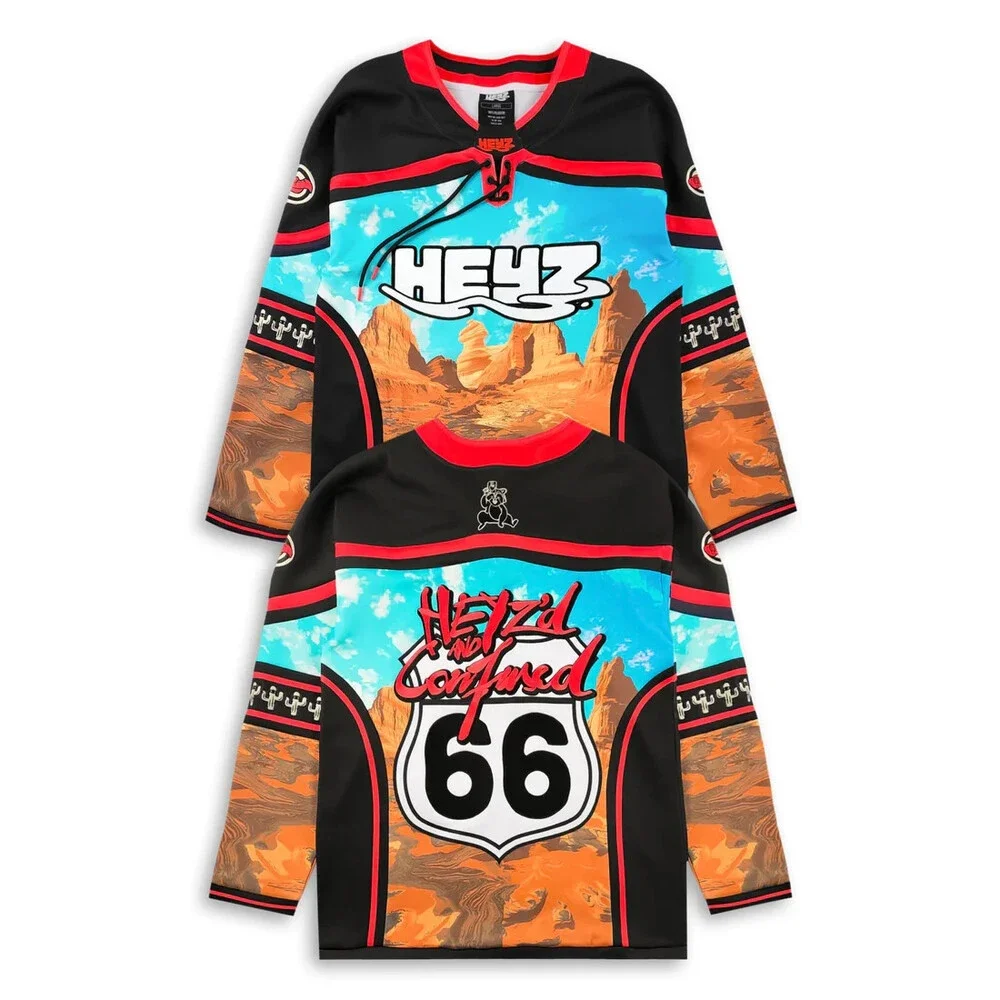 HEYZ - Heyz'd and Confused Hockey Jersey Small (S) EDM and Rave